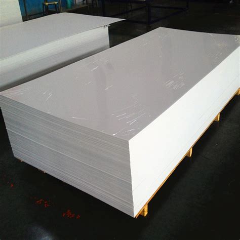 1/4 in. x 4 ft. x 8 ft. White PVC Panel. (23) Questions & Answers (20) Hover Image to Zoom. Provides toughness and impact resistance. Excellent performance for indoor and outdoor environments. PVC Sheets are perfect for versatile applications. View More Details. Out of Stock. 